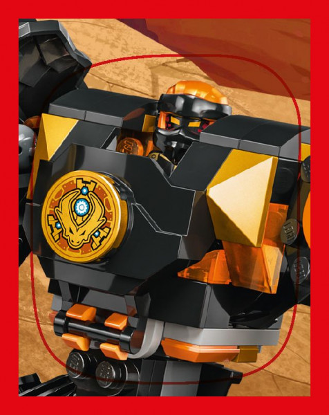 Sticker Nummer 036 I LEGO Ninjago Dragons Rising Stickerserie