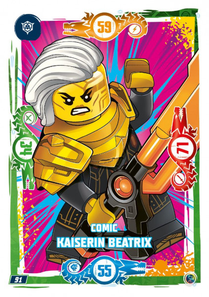 Nummer 091 I Comic Kaiserin Beatrix I LEGO Ninjago TCG 9