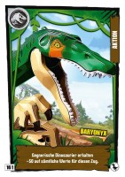 Nummer 161 I Baryonyx I LEGO Jurassic World TCG 3 Nummer 161 I Baryonyx I LEGO Jurassic World TCG 3