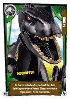 Nummer 169 I Indoraptor I LEGO Jurassic World TCG 3 Nummer 169 I Indoraptor I LEGO Jurassic World TCG 3