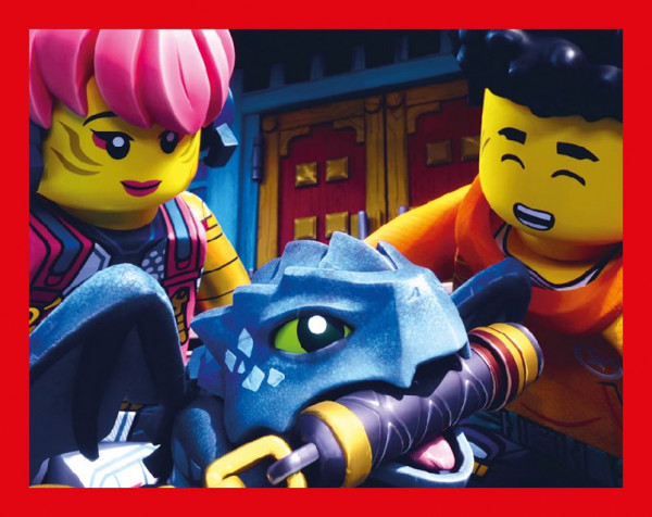 Sticker Nummer 073 I LEGO Ninjago Dragons Rising Stickerserie