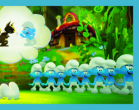 Schlümpfe Sticker 2025 Nummer 034 Schlümpfe Sticker 2025 Nummer 034