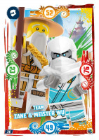 Nummer 076 I Team Zane & Meister Wu I LEGO Ninjago TCG 9 Nummer 076 I Team Zane & Meister Wu I LEGO Ninjago TCG 9