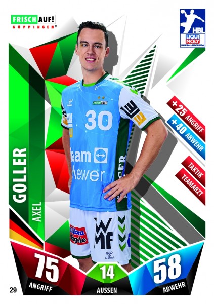 Handball 2021/22 Trading Card Nummer 029