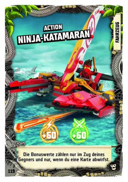Nummer 119 | Action Ninja-Katamaran