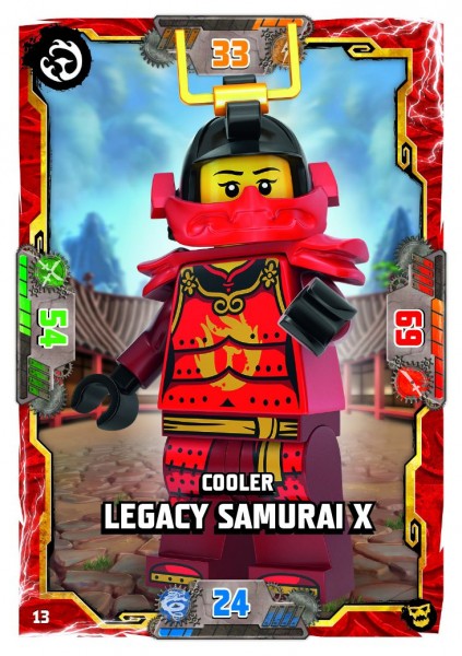 Nummer 013 | Cooler Legacy Samurai X