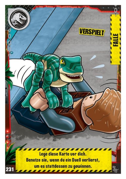 Nummer 231 I Verspielt I LEGO Jurassic World TCG 3