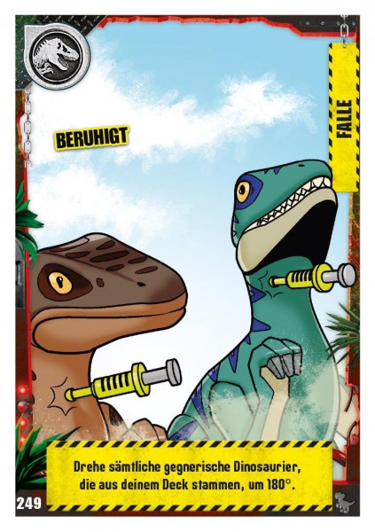 Nummer 249 I Beruhigt I LEGO Jurassic World TCG 3