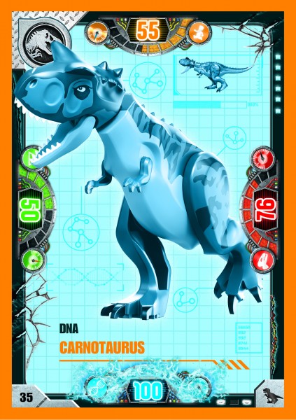 Nummer 035 I DNA Carnotaurus