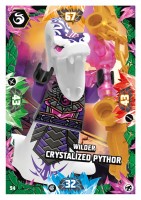 Nummer 094 I Wilder Crystalized Pythor I LEGO Ninjago TCG 8 Next Level Nummer 094 I Wilder Crystalized Pythor I LEGO Ninjago TCG 8 Next Level