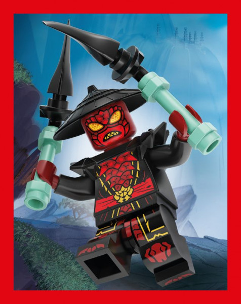 Sticker Nummer 129 I LEGO Ninjago Dragons Rising Stickerserie