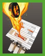 Nummer 00127 I LEGO® Minecraft Sticker
