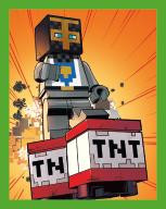 Nummer 00144 I LEGO® Minecraft Sticker