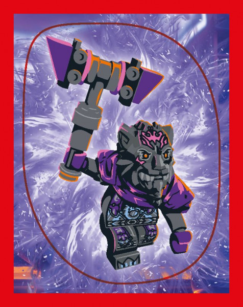 Sticker Nummer 117 I LEGO Ninjago Dragons Rising Stickerserie