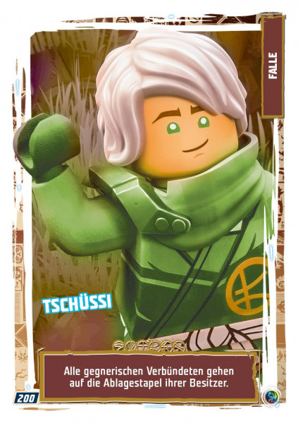 Nummer 200 I Tschüssi I LEGO Ninjago TCG 9