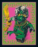 Sticker Nummer 013 I LEGO Ninjago Crystalized Stickerserie