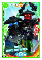 Nummer 140 I Team Zarkt, Nokt & Drix I LEGO Ninjago TCG 10 Nummer 140 I Team Zarkt, Nokt & Drix I LEGO Ninjago TCG 10
