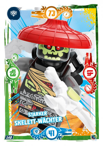 Nummer 140 I Starker Skelett-Wächter I LEGO Ninjago TCG 9