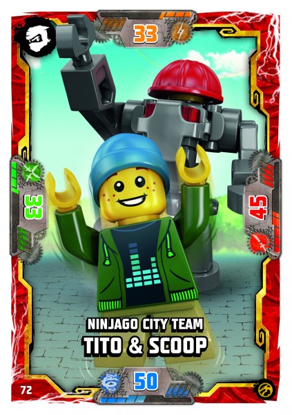 Nummer 072 | Ninjago City Team Tito & Scoop