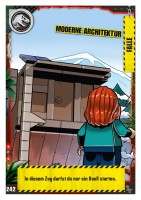 Nummer 242 I Moderne Architektur I LEGO Jurassic World TCG 3 Nummer 242 I Moderne Architektur I LEGO Jurassic World TCG 3