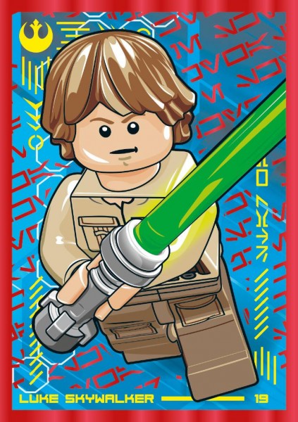Nummer 019 I Luke Skywalker Twin-Karte I "Die Macht"-Edition