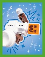 Nummer 0070 I LEGO® Minecraft Sticker