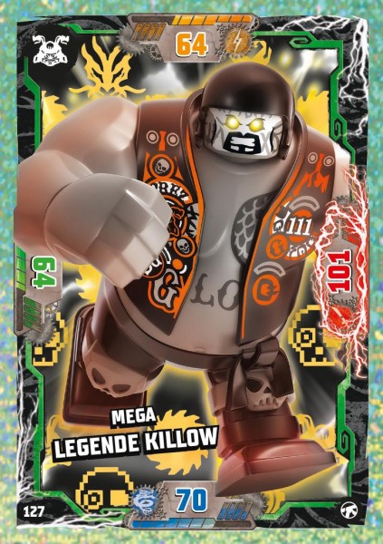 Nummer 127 I Mega Legende Killow I LEGO Ninjago TCG 8 Next Level