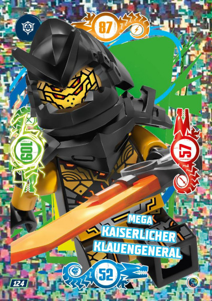 Nummer 124 I Mega Kaiserlicher Klauengeneral I LEGO Ninjago TCG 9