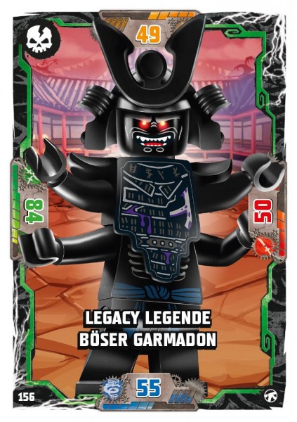 Nummer 156 I Legacy Legende Bser Garmadon I LEGO Ninjago TCG 8 Next Level