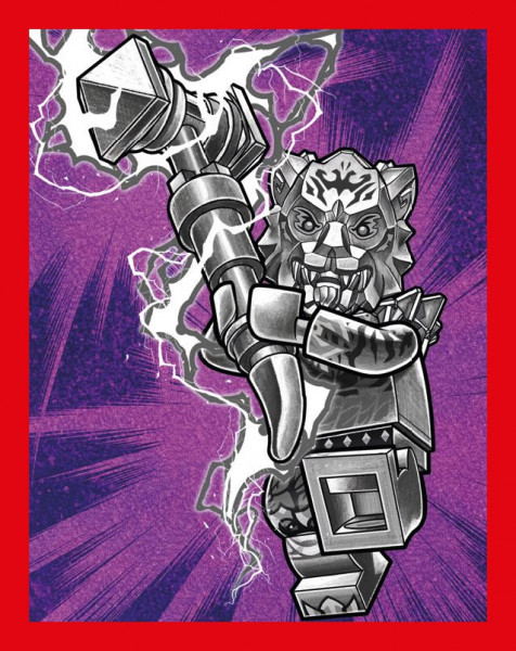 Sticker Nummer 124 I LEGO Ninjago Dragons Rising Stickerserie