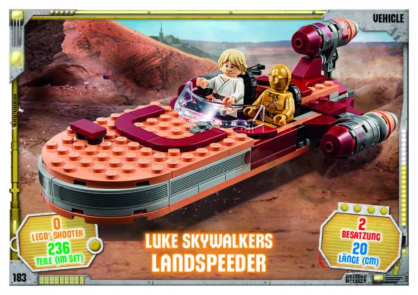 Nummer 183 | Luke Skywalkers landspeeder