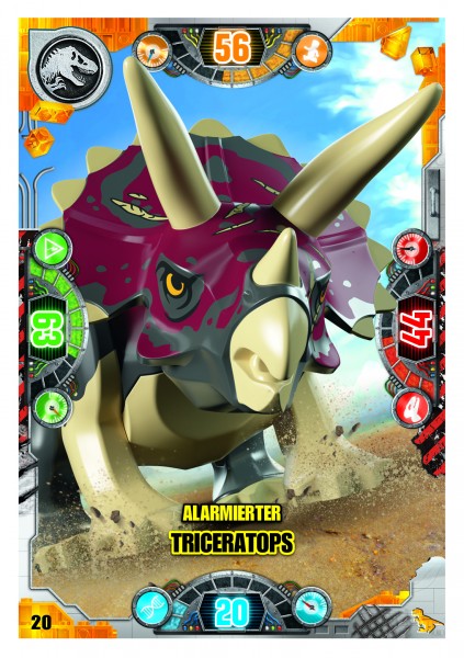 Nummer 020 I Alarmierter Triceratops