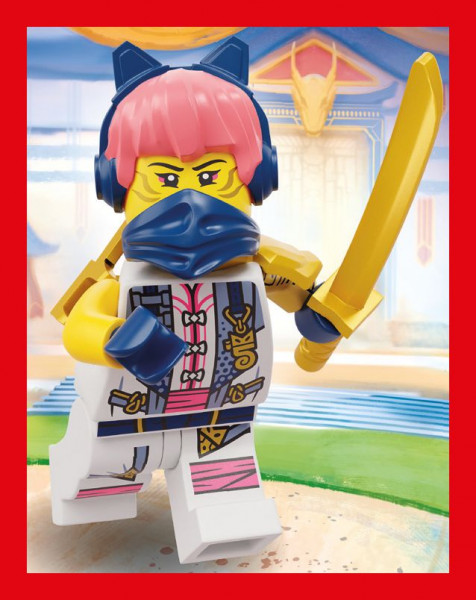 Sticker Nummer 081 I LEGO Ninjago Dragons Rising Stickerserie