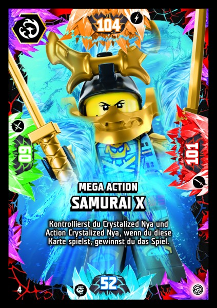 Nummer 004 I Mega Action Samurai X