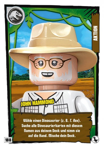 Nummer 188 I John Hammond I LEGO Jurassic World TCG 3