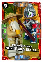 Nummer 025 | Team Starker Legacy Meister Wu & P.I.X.A.L. Nummer 025 | Team Starker Legacy Meister Wu & P.I.X.A.L.