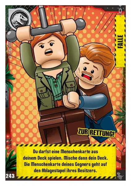 Nummer 243 I Zur Rettung! I LEGO Jurassic World TCG 3