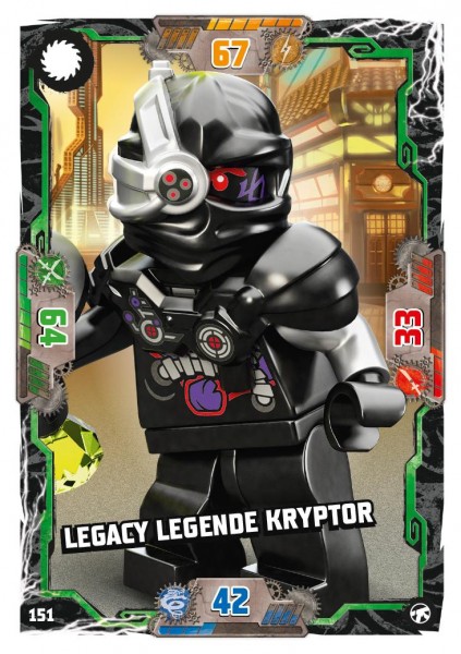 Nummer 151 I Legacy Legende Kryptor I LEGO Ninjago TCG 8 Next Level