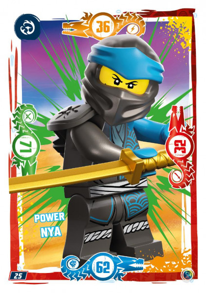 Nummer 025 I Power Nya I LEGO Ninjago TCG 9