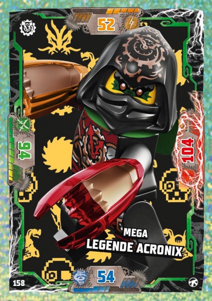 Nummer 158 I Mega Legende Acronix I LEGO Ninjago TCG 8 Next Level