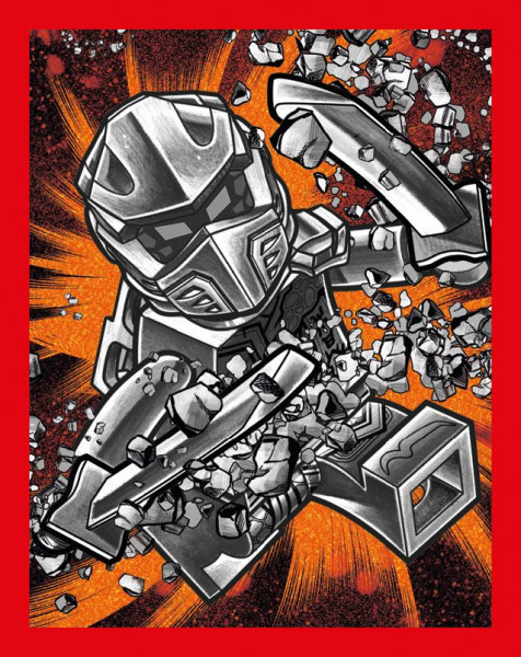 Sticker Nummer 034 I LEGO Ninjago Dragons Rising Stickerserie
