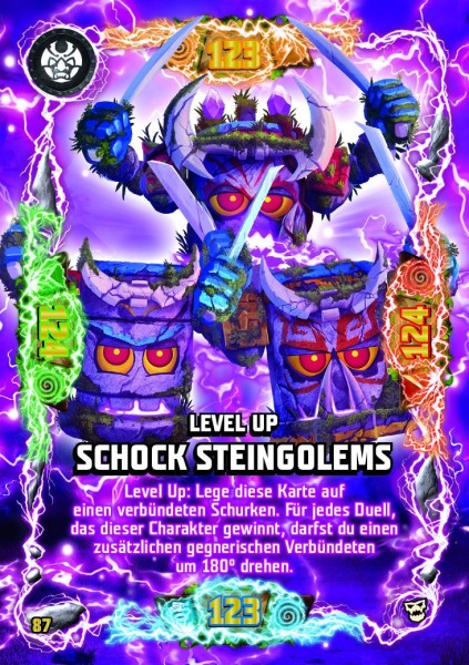 Nummer 087 | Level Up Schock Steingolems