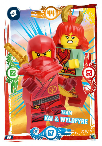 Nummer 060 I Team Kai & Wyldfyre I LEGO Ninjago TCG 9