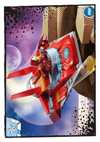 Nummer 202 I Iron Mans Jet I LEGO Marvel Avengers TCC 1