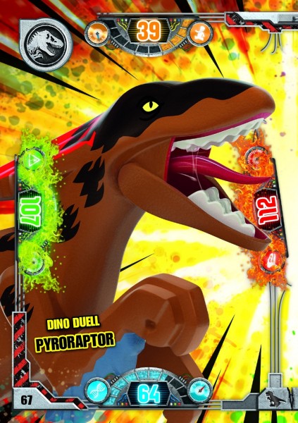 Nummer 067 I Dino Duell Pyroraptor