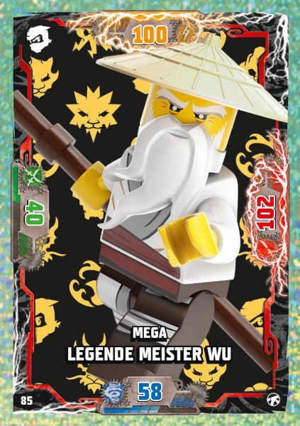 Nummer 085 I Mega Legende Meister Wu I LEGO Ninjago TCG 8 Next Level
