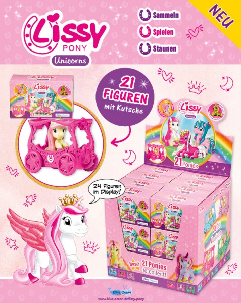 Lissy PONY Unicorns - Display Sammelfiguren