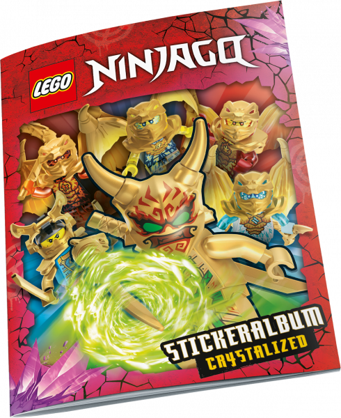 LEGO NINJAGO Crystalized Sticker Album