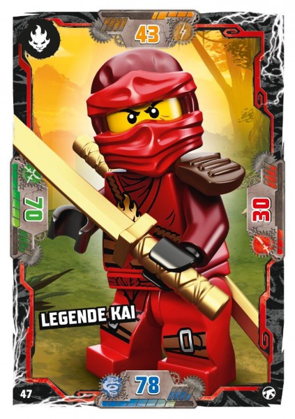 Nummer 047 I Legende Kai I LEGO Ninjago TCG 8 Next Level