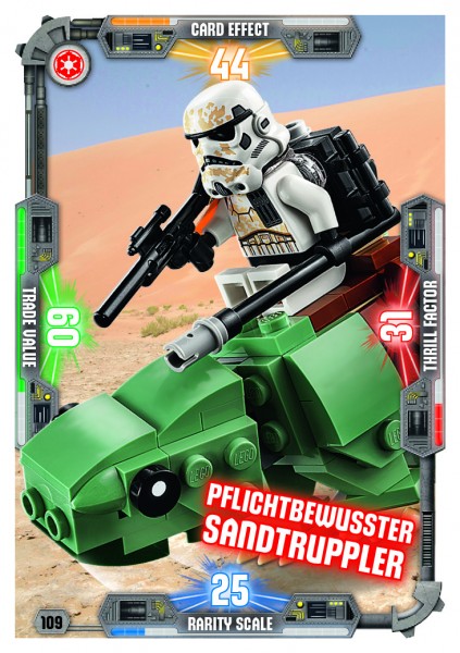 Nummer 109 | Pflichtbewusster Sandtruppler